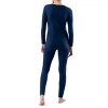 Fruit of the Loom Women's and Plus Long Underwear Waffle Thermal Top and Bottom Set - 2 of 4