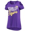 G-III Sports Womens LSU Tigers Graphic T-Shirt, Purple, Medium - 3 of 3
