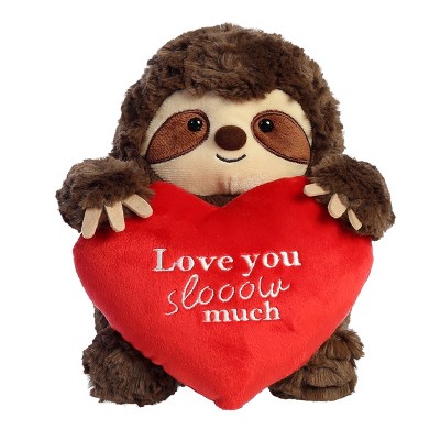 Valentine sloth stuffed clearance animal