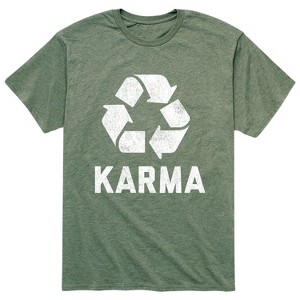 Men's - Instant Message - Recycle Karma Short Sleeve Graphic T-Shirt - 1 of 4