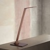 Possini Euro Design Bentley Modern Desk Lamp 21" High French Bronze Aluminum Metal LED Touch On Off Adjustable Head for Bedroom Living Room Office - 2 of 4