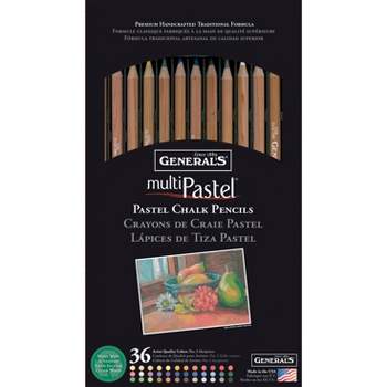 General's MultiPastel (R) Chalk Pencils 36/Pkg-Assorted Colors