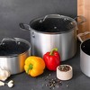 Granitestone Silver 7 QT Nonstick Stock Pot with Glass Lid - 4 of 4