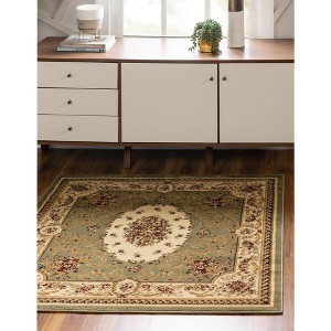 Unique Loom    Versailles Phillipe Area Rug - 1 of 4