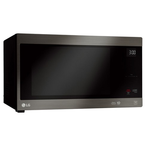 Lg 1 5 Cu Ft Countertop Microwave Smart Inverter Black Stainless