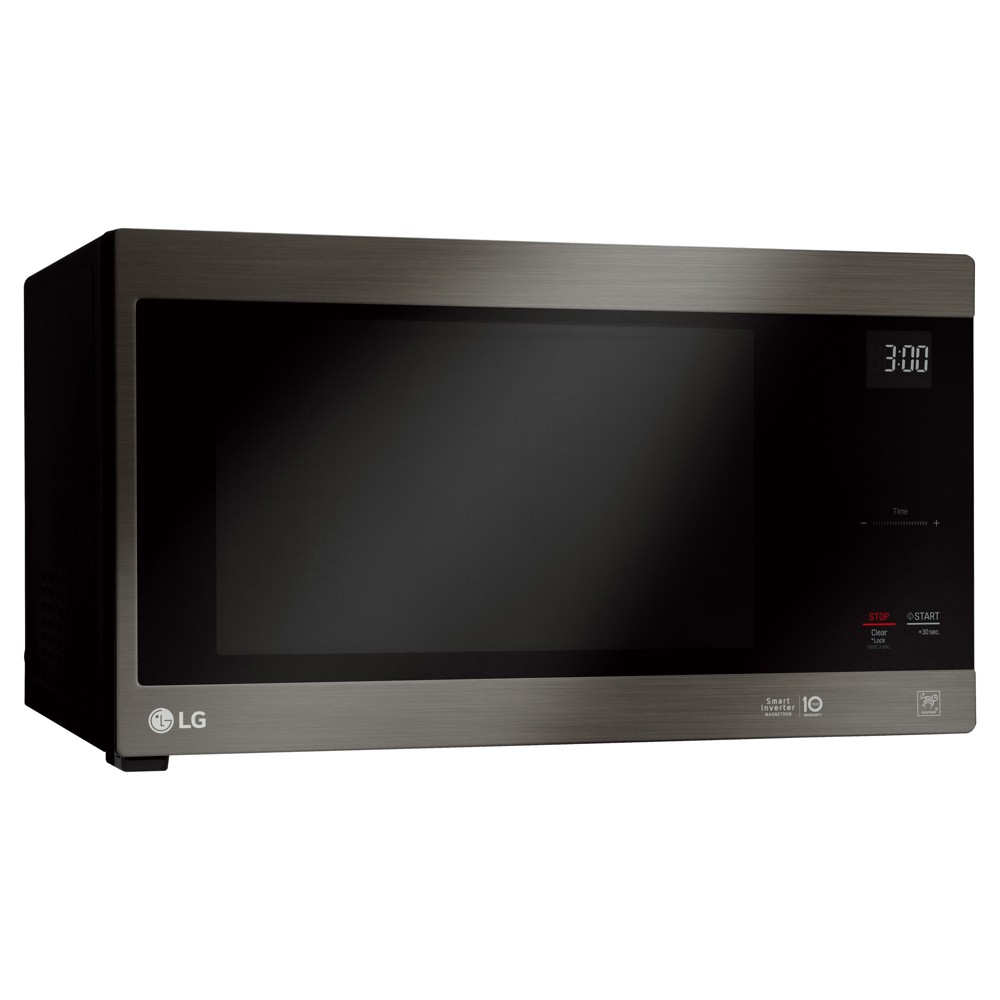 LG 1.5 cu ft  Countertop Microwave Smart Inverter Black Stainless Steel - LMC1575BD
