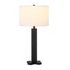 Hudson and Canal 27.25" Tall Table Lamp: Art Deco, Mid-Century Modern, UL Listed - 3 of 4