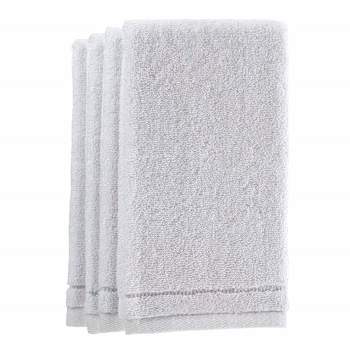 Creative Scents Fingertip Terry Towels Set of 4 - White