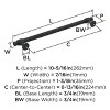 Amerock Winsome Cabinet or Drawer Pull - 4 of 4