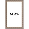 PosterPalooza | Ornate Gold Picture Frame - UV Acrylic, Foam Board Backing, Hanging Hardware - 2 of 4