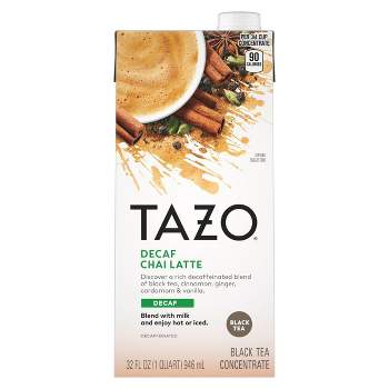 Tazo Chai Decaf Tea Latte - 32 fl oz