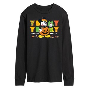 Men's - Disney - Time To Party Long Sleeve Graphic T-Shirt - 1 of 4