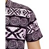 LA LEELA Mens Hawaiian Shirts Short Sleeve Button Down Shirt Floral Shirt Men Summer Beach Casual Vacation Aloha Shirts for Men Funny - 3 of 3