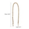 Unique Bargains Trendy Handbag Strap Coffee Color White 1 Pc - 2 of 4