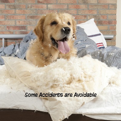 Brown 3-Panel Folding Wooden Pet Gate for Doorways and Stairs