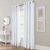 Collections Etc Harmony Elegant Grommet Top Curtain Panel - 2 of 3
