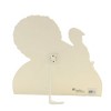 Thanksgiving 10.0 Inch Elegant Fall Turkey Dummy Board Pumpkins Gobble Figurines - 2 of 3