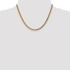 Black Bow Jewelry 3.7mm 14k Yellow Gold Hollow Franco Chain Necklace - 2 of 4