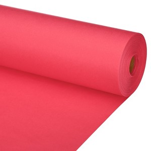 Unique Bargains Smooth Painting Gift Flower Wrapping Art Easel Kraft Paper Roll - 1 of 4