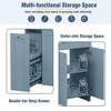 NicBex Bathroom Vanity with Sink,Bathroom Sink Vanity with 2 Doors and Double-tier Deep Drawer,30 inch Bathroom Sink Cabinet,Black/Gray/White/Blue - 4 of 4