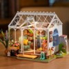 ROBOTIME Dreamy Garden House DIY Miniature House Kit Christmas Birthday Gifts for Boys & Girls, Multicolored, 9.6"*7.5"*7.5" - 3 of 4