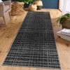 Area Rug Washable Rug Non-Slip Low Pile Abstract Accent Carpet - Machine Washable, Fade Resistant for Bedroom, Entryway, Dorm Home Decor - 3 of 4