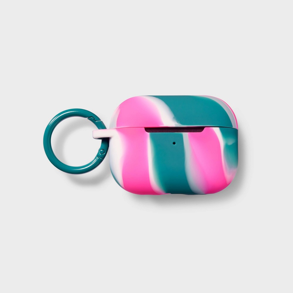 Photos - Portable Audio Accessories Apple AirPods Pro Silicone Case - heyday™ Pink/Teal