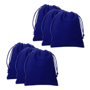 Unique Bargains Velvet Reusable Soft Jewelry Headphone Candy Drawstring Gift Bags 20 Pcs - 1 of 4