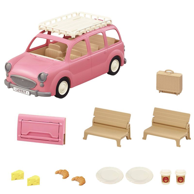 Calico Critters Family Picnic Van Playset, 4 of 7