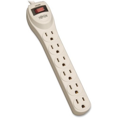 Tripp Lite Waber Industrial Power Strip 6 Outlets 5-15R 4' Cord 15 Amp - NEMA 5-15P - 6 x NEMA 5-15R - 4 ft Cord - 15 A Current - 120 V AC Voltage