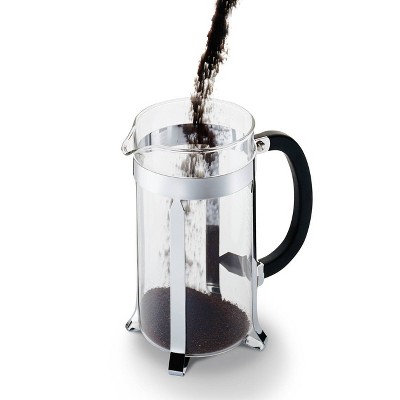 34oz Classic Chrome Stainless Steel French Press Coffee Maker