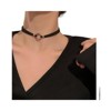 Attop Women's Black Lace Velvet Choker Gothic Choker - 4 of 4