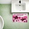 Stupell Industries Wild Hearts Can'T Be Broken Printed Plush Bath Mat And Bath Rug, Design By Diane Labombarbe, 18"X30" - 3 of 4