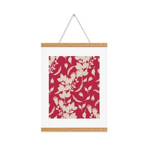 Viviana Gonzalez Floral Magenta vibes 02 Art Print and Hanger - Society6 - 1 of 2
