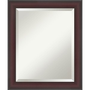 Amanti Art Grand Narrow Beveled Framed Bathroom Vanity Wall Mirror - 1 of 4