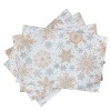 Avanti Snowflakes Set of 4 Placemats - 2 of 2