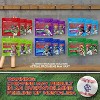 Big League Chew 7 Pack Variety Baseball Gum Pouches Outta Here Original, Grape, Cotton Candy & Sour Apple – Classic Shredded Baseball Gum - 4 of 4