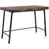 Bernhart Desk - DSK5004 - Walnut/Black - Safavieh - 3 of 4