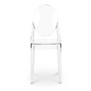 HomeRoots Clear Dining Side Chair - 4 of 4