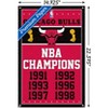 Trends International NBA Chicago Bulls - Champions 13 Unframed Wall Poster Prints - 3 of 4