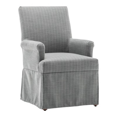 Classic Covered Dining Arm Chair - WOVENBYRD