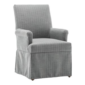 Classic Covered Dining Arm Chair - WOVENBYRD - 1 of 4