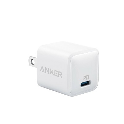 Anker Nano 20W 1-Port USB-C Wall Charger - White