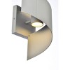 Elegant Lighting Raine Integrated LED wall sconce in silver - 4 of 4