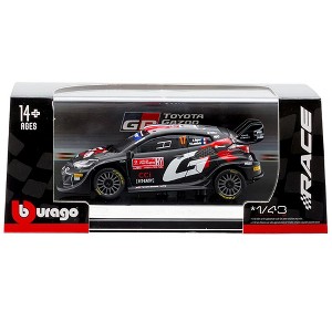 Toyota GR Yaris Rally1 Hybrid #17 "Toyota Gazoo Racing WRT" "World Rally Championship" (2024) 1/43 Diecast Model Car by Bburago - 1 of 1