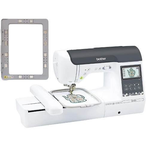 $18/mo - Finance Brother SE600 Sewing and Embroidery Machine, 80 Designs,  103 Built-In Stitches, Computerized, 4 x 4 Hoop Area, 3.2 LCD  Touchscreen Display, 7 Included Feet