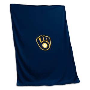 MLB Milwaukee Brewers Sweatshirt Blanket - 1 of 1
