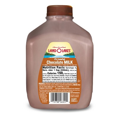 Land O Lakes 1% Chocolate Milk - 1qt