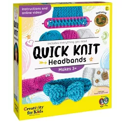 Quick Knit Headbands - Creativity for Kids