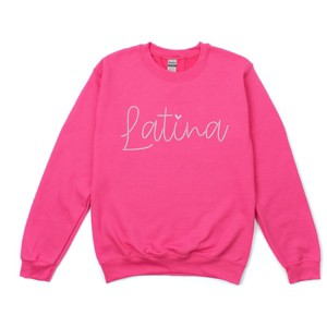 Embroidered Latina Cursive - Women's Graphic Sweatshirt - 1 of 4